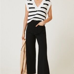 Anthropologie The Colette Ponte Pants - Black